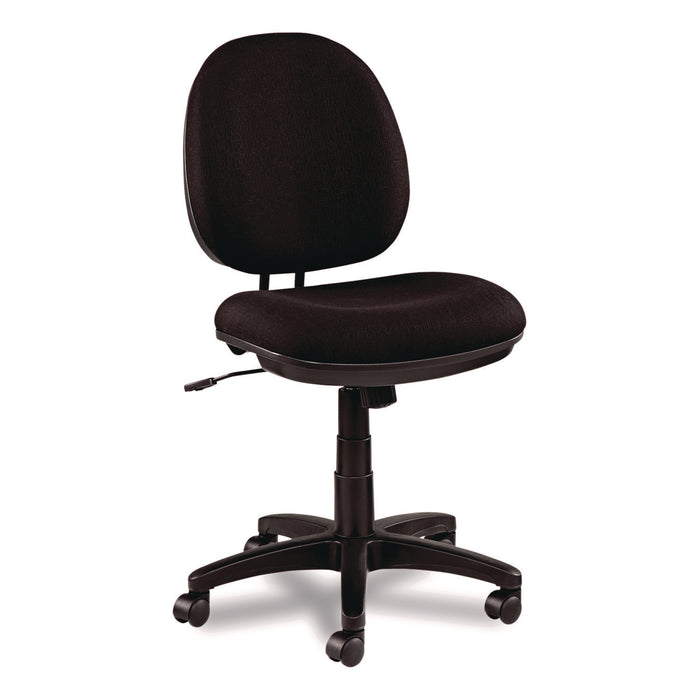 Alera Interval Series Swivel/Tilt Task Chair, Supports Up to 275 lb, 18.42" to 23.46" Seat Height, Black