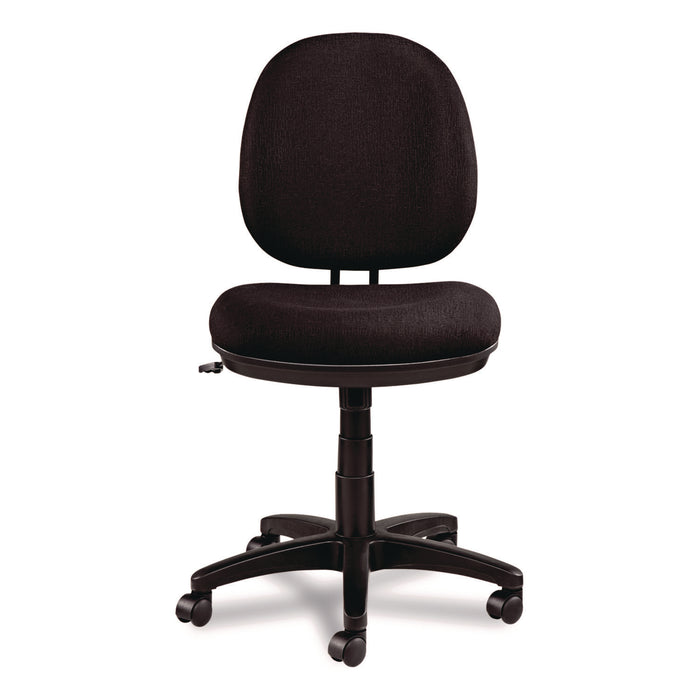 Alera Interval Series Swivel/Tilt Task Chair, Supports Up to 275 lb, 18.42" to 23.46" Seat Height, Black