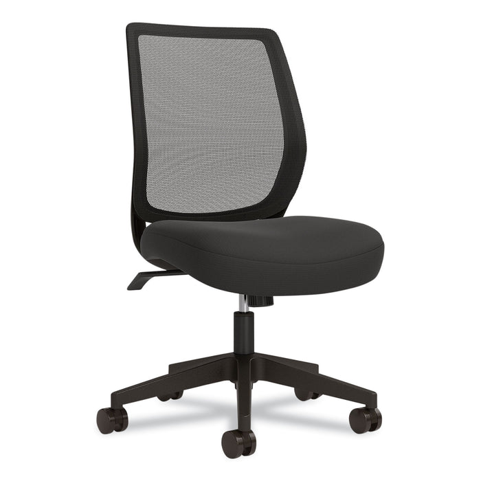 Wessex Ergonomic Fabric Mesh Swivel Task Chair, Supports Up to 275 lbs, 17.09 to 20.83 Seat Height, Black Seat/Back/Base