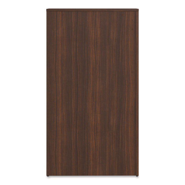 Alera Seville Bookcase, Five-Shelf, 36" x 14" x 65", Mahogany