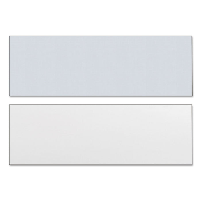Reversible Laminate Table Top, Rectangular, 71.5w x 23.63d, White/Gray