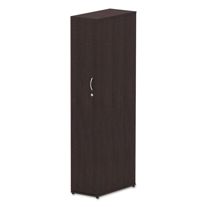Alera Valencia Series Wardrobe, 11.88w x 22.78d x 65h, Espresso