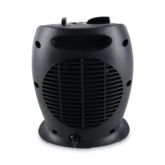 Ceramic Heater, 1,500 W, 7.12 x 5.87 x 8.75, Black
