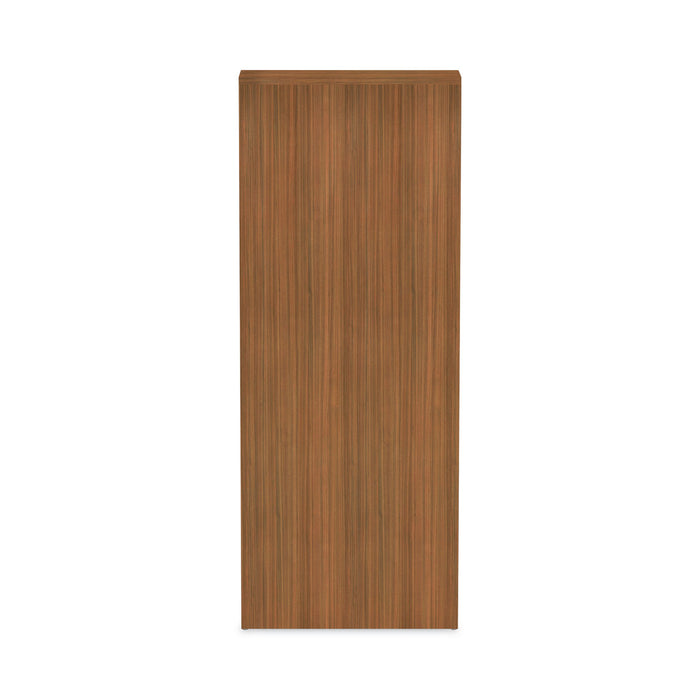 Alera Valencia Series Bookcase, Six-Shelf, 31.75w x 14d x 80.25h, Modern Walnut