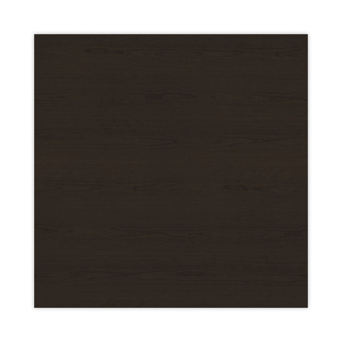 Alera Valencia Series Hutch with Doors, 4 Compartments, 64.75w x 15d x 35.38h, Espresso