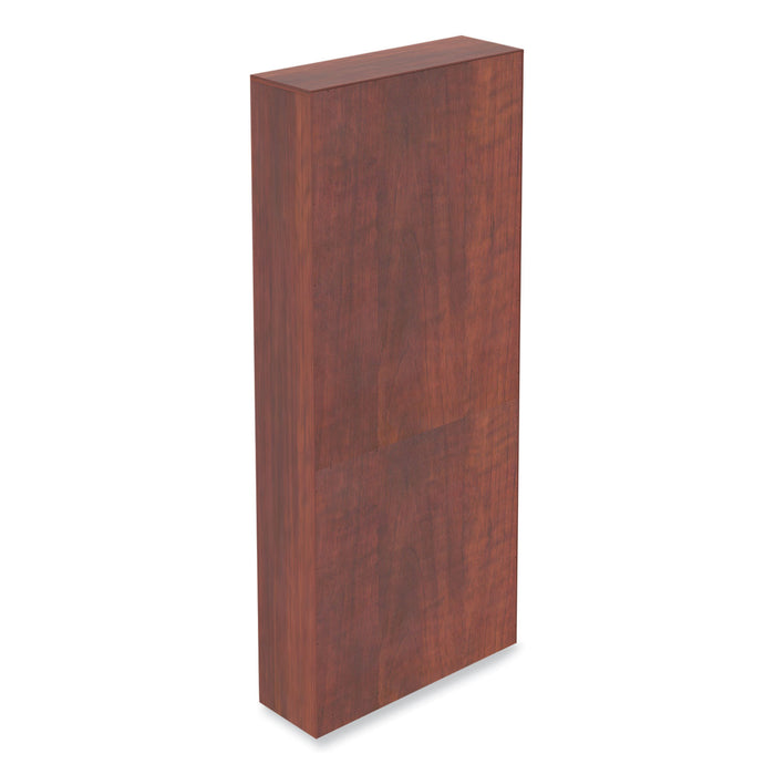 Alera Valencia Series Square Corner Bookcase, Seven-Shelf, 35.63w x 11.81d x 83.86h, Cherry