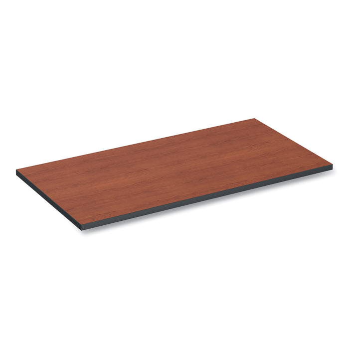 Reversible Laminate Table Top, Rectangular, 47.63 x 23.63, Medium Cherry/Mahogany