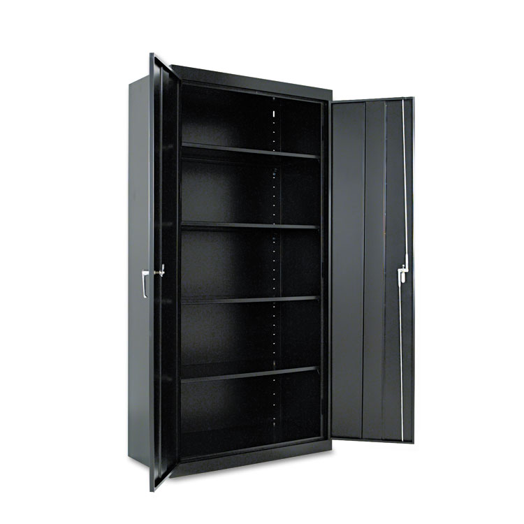 Alera Assembled 72 High Storage Cabinet W Adjustable Shelves