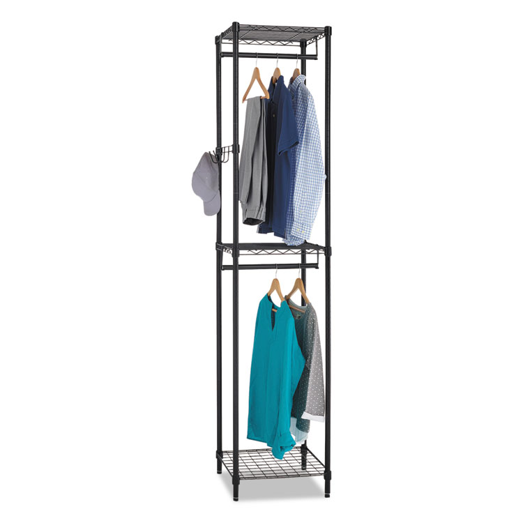 Alera Wire Shelving Garment Tower 18w, Wire Shelving Tower