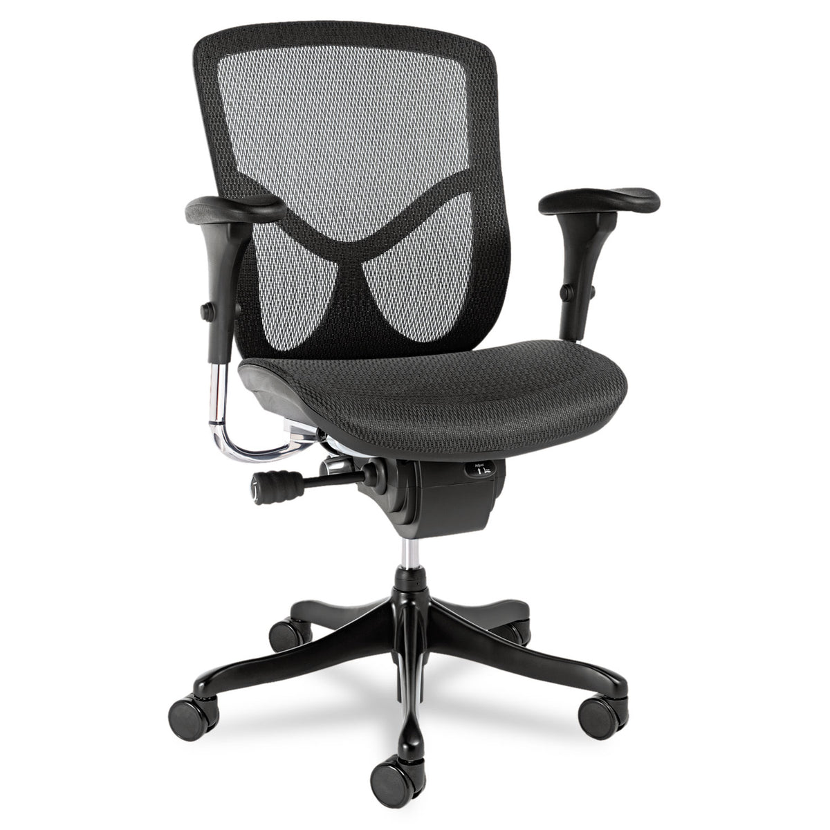 Alera EQ Series Ergonomic Multifunction Mid-Back Mesh Chair