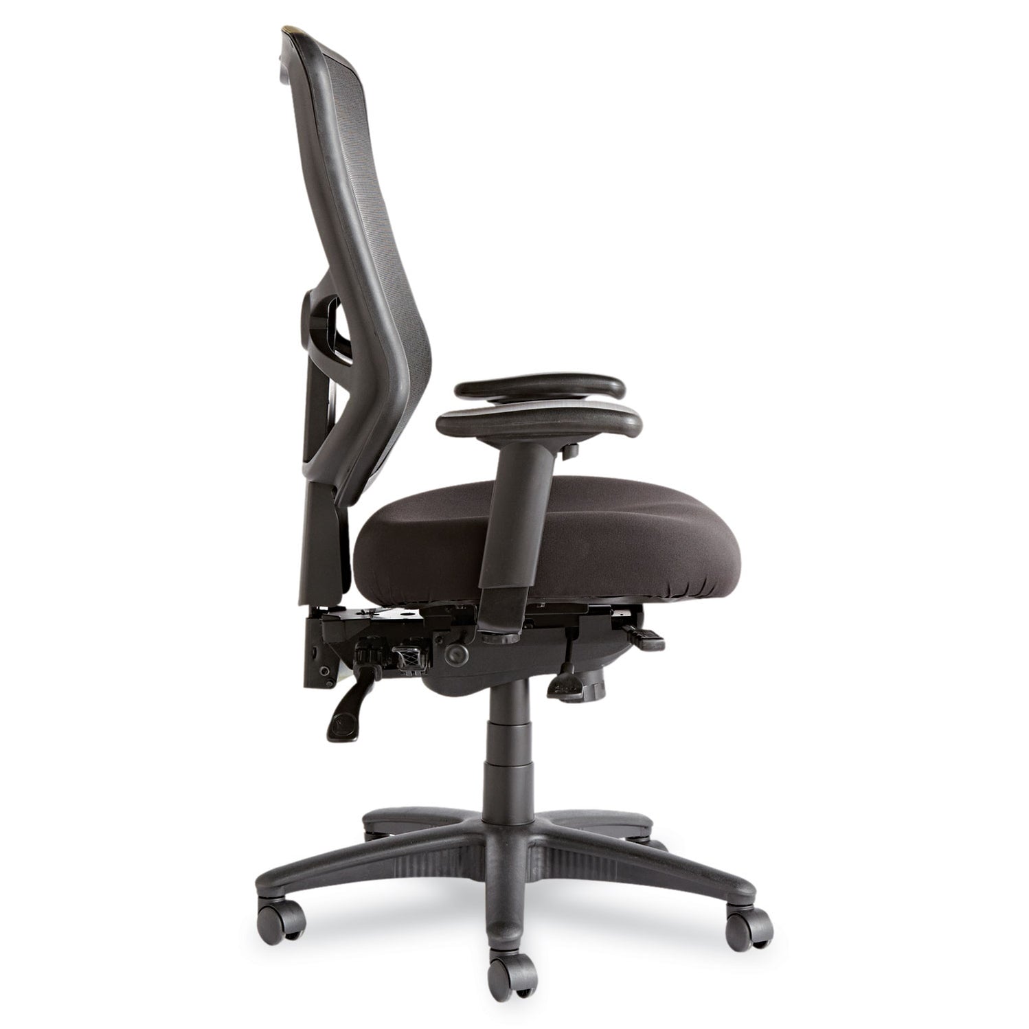 Alera Elusion Series Mesh HighBack Multifunction Chair, Supports Up t