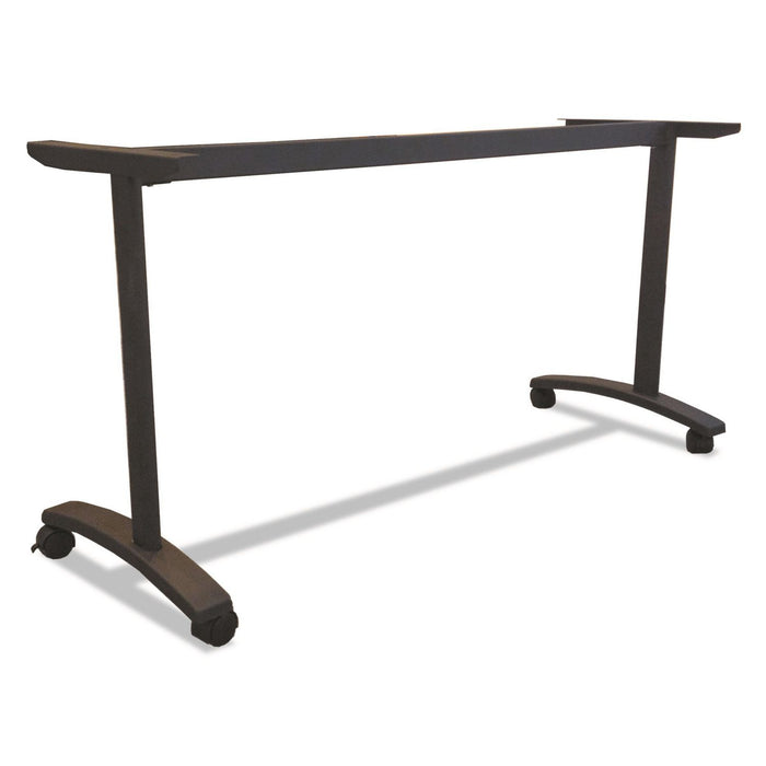 Alera Valencia Series Training Table T-Leg Base, 54w x 19.75d x 28.5h, Black