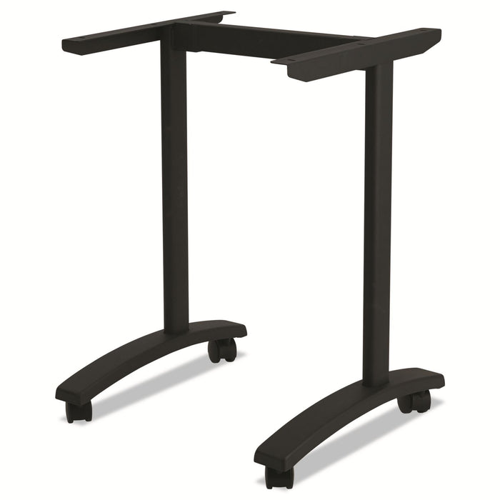 Alera Valencia Series Training Table T-Leg Base, 24.5w x 19.75d x 28.5h, Black