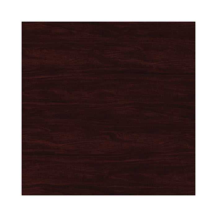 Alera Valencia Series Full Pedestal File, Left or Right, 2 Legal/Letter-Size File Drawers, Mahogany, 15.63" x 20.5" x 28.5"