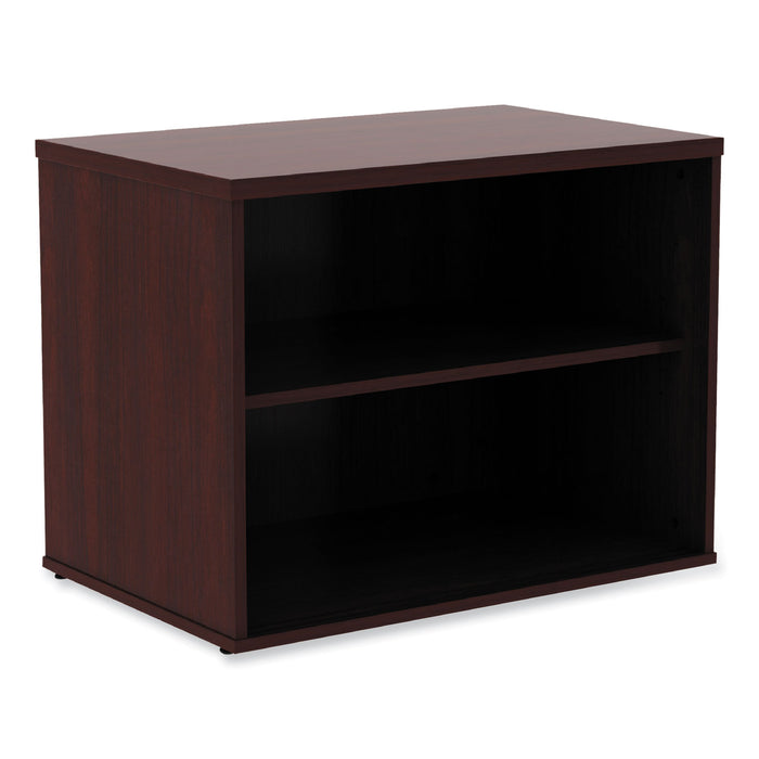 Alera Open Office Low Storage Cab Cred, 29.5w x 19.13d x 22.78h, Mahogany