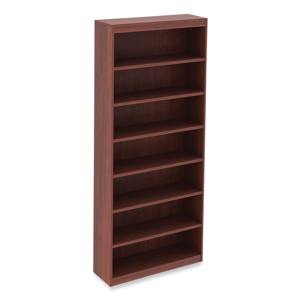 Alera Valencia Series Square Corner Bookcase, Seven-Shelf, 35.63