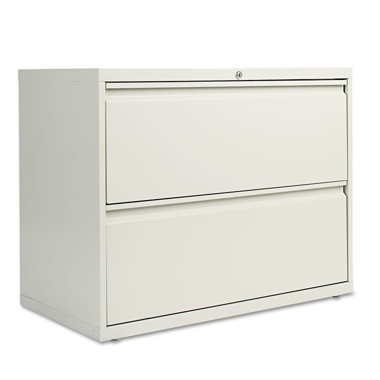 Medium Cherry By Alera Valencia Series Two-Drawer Lateral File 34w X 22 3/4d X 29 1/2h 