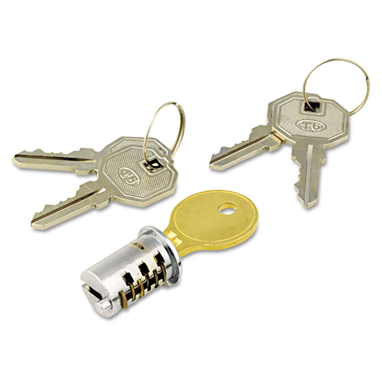 Alera Lock Core For Metal Pedestals, Alera File Cabinet Locks